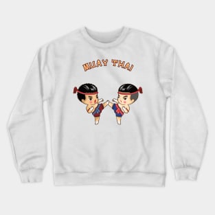 Muay Thai Opponents Crewneck Sweatshirt